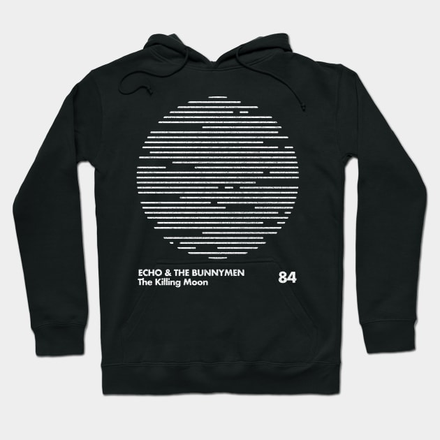 Echo & The Bunnymen / Minimal Graphic Design Tribute Hoodie by saudade